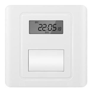 86型面板定时器220V时控开关时间自动断电循环控制器广告牌门头灯