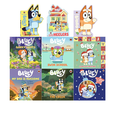 Bluey小蓝狗布鲁伊英文原版