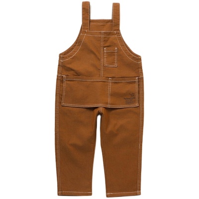 现货长裤背带裤童装进口