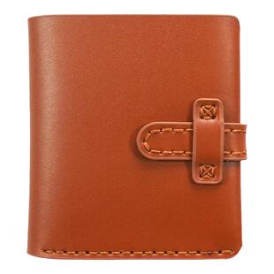 diy手工零钱包父亲节礼物送老公男朋友卡包牛皮卡包自制做材料包