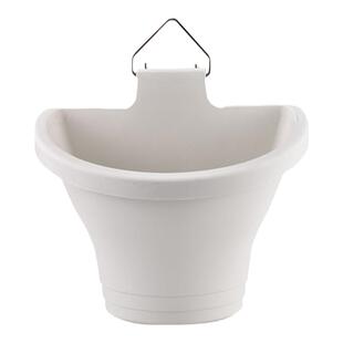 植谜三联组合壁挂式花盆塑料绿萝垂吊兰盆多肉挂墙阳台栏杆室内外