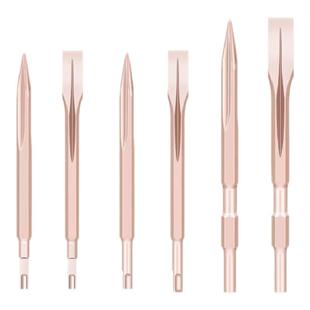 电镐镐头凿子冲击钻穿墙圆柄六角扁铲混泥土电锤打水泥墙钻头铲子