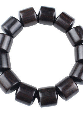 厂家直销佛珠黑黄檀木个性手串