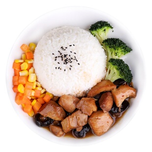 米小福10袋香菇鸡肉200g常温料理包预制菜速食半成品商用快餐外卖