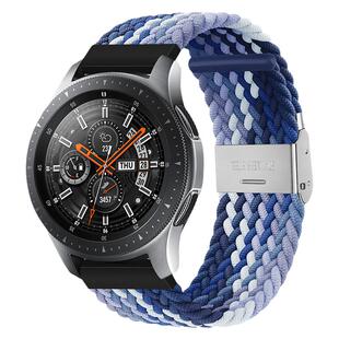 适用GT3小米watch s1手表color2代运动表带华为Watch3/GT2/2pro/2E ECG Runner尼龙卡扣表链华米gtr3pro腕带
