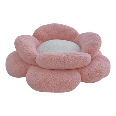 花朵猫窝软糯可爱深陷其中