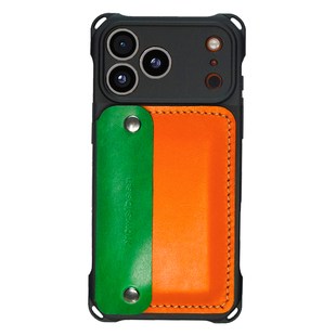 两针一线适用iphone17手机壳新款高级感苹果17promax零钱包证件套真皮苹果17air挂绳斜挎手提17pro镜头全包壳