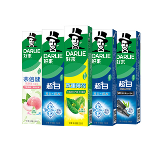 好来超白茶倍健薄荷牙膏