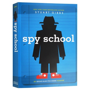 间谍学校1 英文原版 Spy School 儿童英语课外阅读章节书 英文版侦探小说 进口原版书籍 Stuart Gibbs