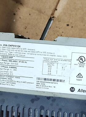 【议价-可维修】A-D6P0N104 A-D4P0N104 380V 25A 全新/二手均有