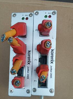【请询价】拆机Korenix 科洛理思 JETNet 2005