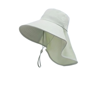 2025新款防晒帽女防紫外线夏薄遮阳护颈帽子一体凉帽大帽檐太阳帽