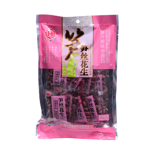 华源昌笋丝花生杭州临安特产水煮笋干花生米笋干即食零食袋装
