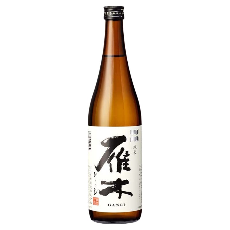 日本进口雁木长夜纯米清酒720ml