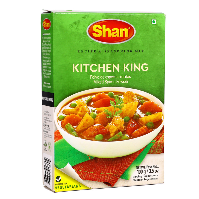 KITCHEN KING MASALA蔬菜调味粉巴基斯进口玛莎拉焖菜咖喱粉100g