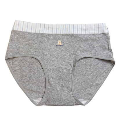 简约窄缝线纯棉抗菌透气女内裤架