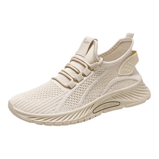 女鞋春季新款透气舒适轻便软底不累脚运动鞋一脚蹬防滑休闲跑步鞋