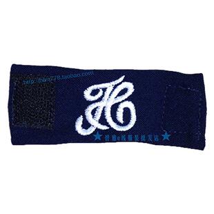 学生校服JK领巾魔术布扣 COS水手服领巾刺绣环扣领部配件超萌