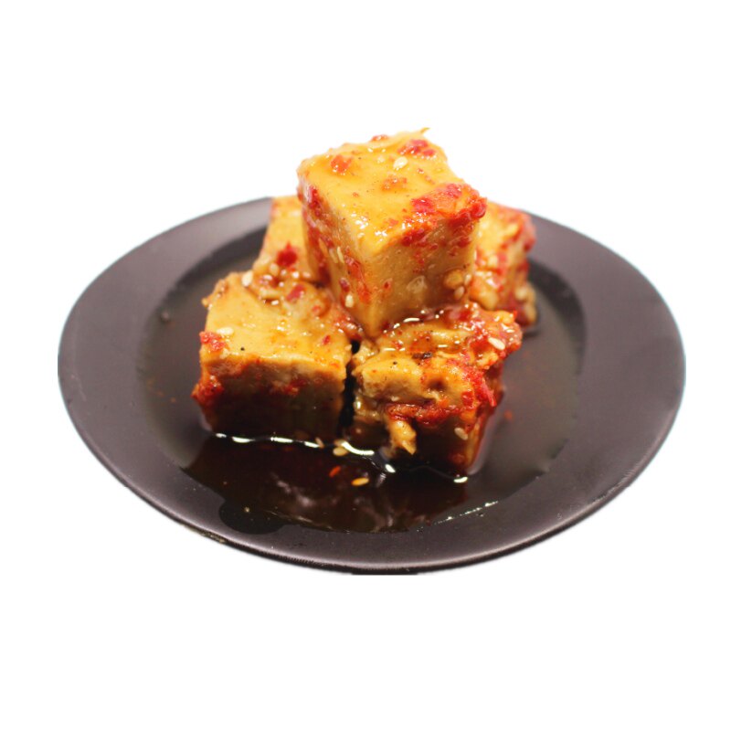 乐山桥牌腐乳红油香辣椒麻豆腐乳