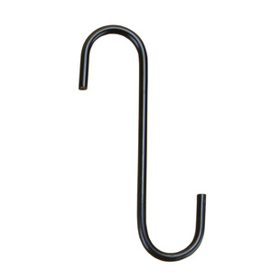 浴室厨房门后墙壁衣橱服装店s型钩子不锈钢金属无痕加长s挂勾金色