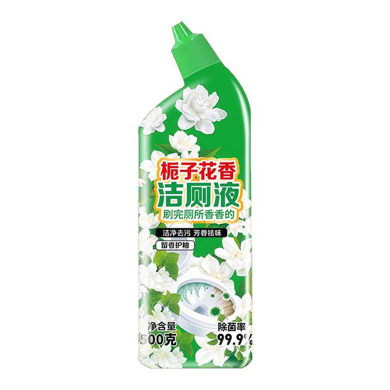 洁厕灵马桶清洁剂栀子花香洁厕液强力留香除垢除臭去污去黄去异味