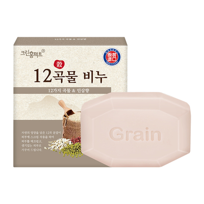 芜琼花洗澡沐浴油去角质12谷香皂