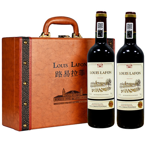 路易拉菲LOUISLAFON旗舰店法国原瓶进口传承干红葡萄酒红酒礼盒装