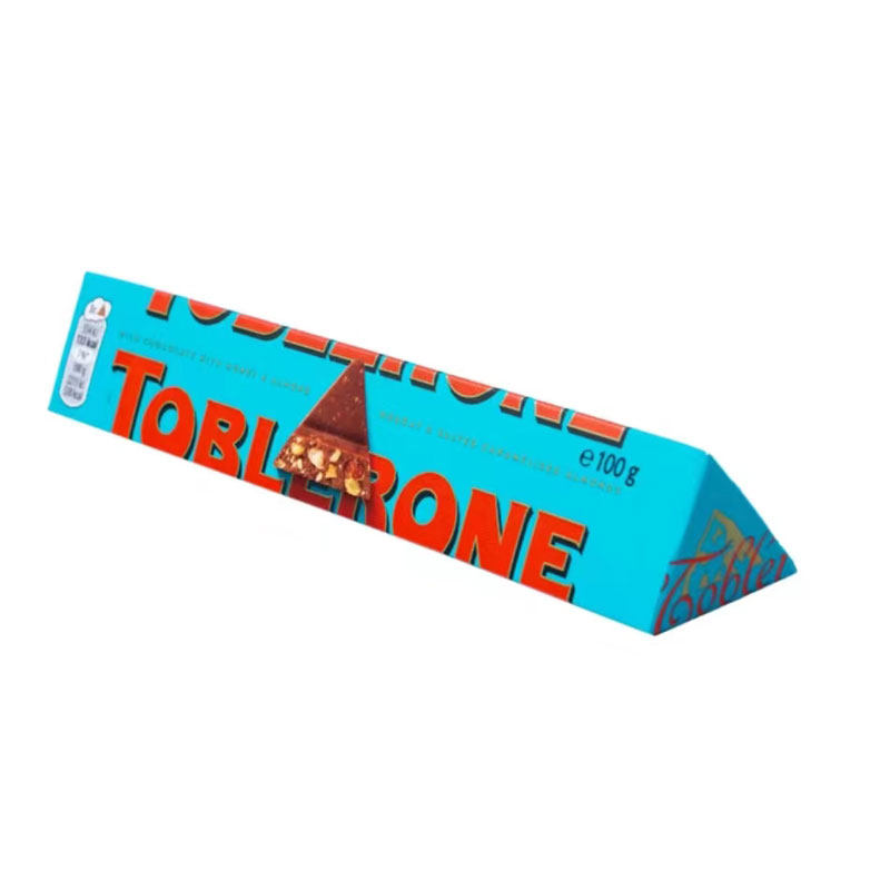 Toblerone Swiss Triangular White Chocolate Almond Milk Grape Nut Milk Dark Chocolate thumbnail 5
