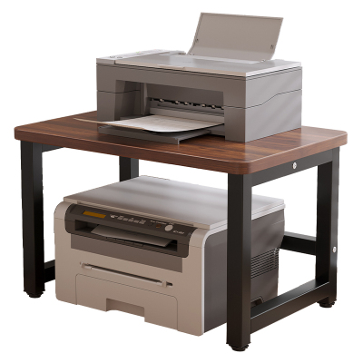 桌面小型双层打印机复印机置物架