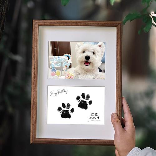 宠物爪印纪念印泥手印脚印猫爪子印猫咪狗狗纪念抓印免洗足印台