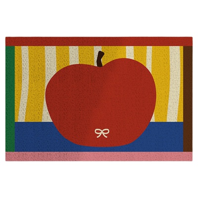 包豪斯高级感丝圈入户门防滑地垫