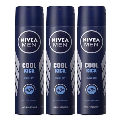 妮维雅男士爽身香体气雾