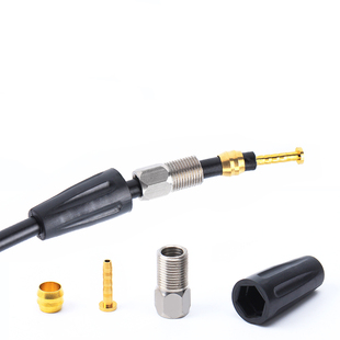 山地车刹车油管T头BH-59油针橄榄头铜套紧迫环M446 XT785 BH90 63