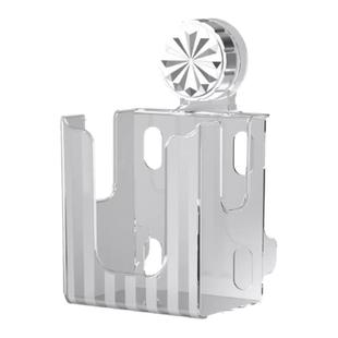 轻奢吸盘纸巾收纳盒免打孔家用卫生间壁挂式收纳盒浴室便捷抽纸盒