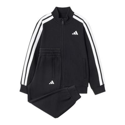 男女儿童休闲长袖套装秋季adidas阿迪达斯轻运动KC8475