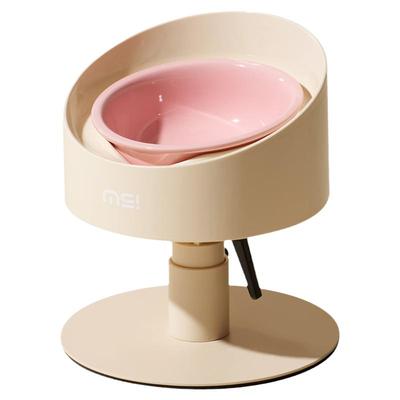 麻薯猫碗狗碗狗盆陶瓷高脚可调节