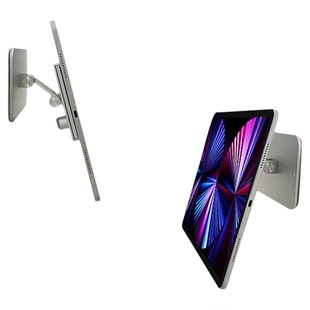 平板电脑挂墙支架ipad通用带锁防盗墙上可调壁挂吊挂商用架子挂架