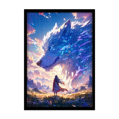 新款国潮拼图2000片以上带相框