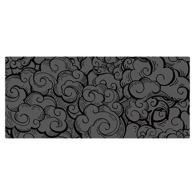 爆云鼠标垫超大尺寸极简风键盘桌垫子Exploding Cloud Mouse Pad