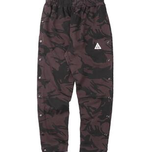 DEVIL NUT潮牌 恶魔 男女同款 雨林迷彩开侧缝裤-BIB AET