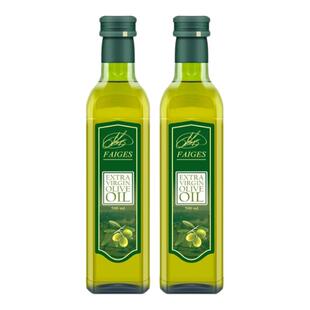 菲格斯橄榄油500ml*2瓶西班牙原装进口特级初榨凉拌炒菜宝宝辅食