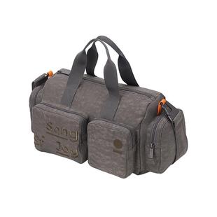 SONG OF JOY/阿颂轻量运动健身斜挎包休闲波士顿旅行包尼龙手提包