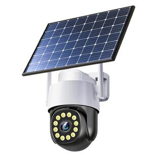 2026新款太阳能监控摄像头免插电360度无死角室外无网高清夜防水