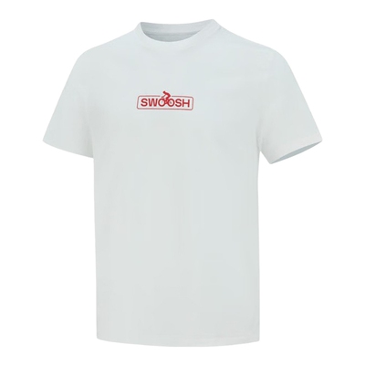 Nike耐克男短袖夏季swoosh图案印花透气休闲运动棉T恤HJ0731-100