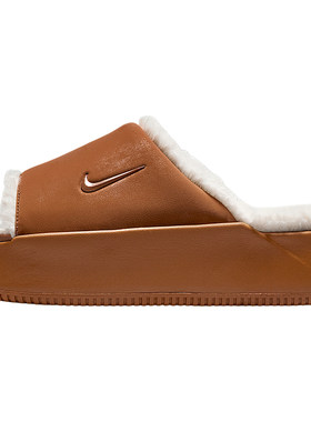 Nike/耐克正品2025冬季款女士日常运动耐磨厚底拖鞋HV8560-200
