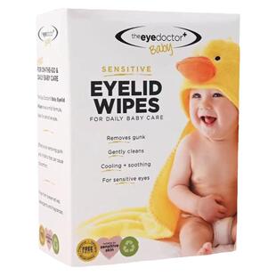 theeyedoctor眼博士儿童清洁湿巾婴幼儿宝宝眼部护理擦眼屎干眼症