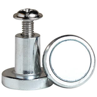 M3内牙磁柱led吸顶灯改造控制卡电脑主板安装固定吸附式磁铁螺丝