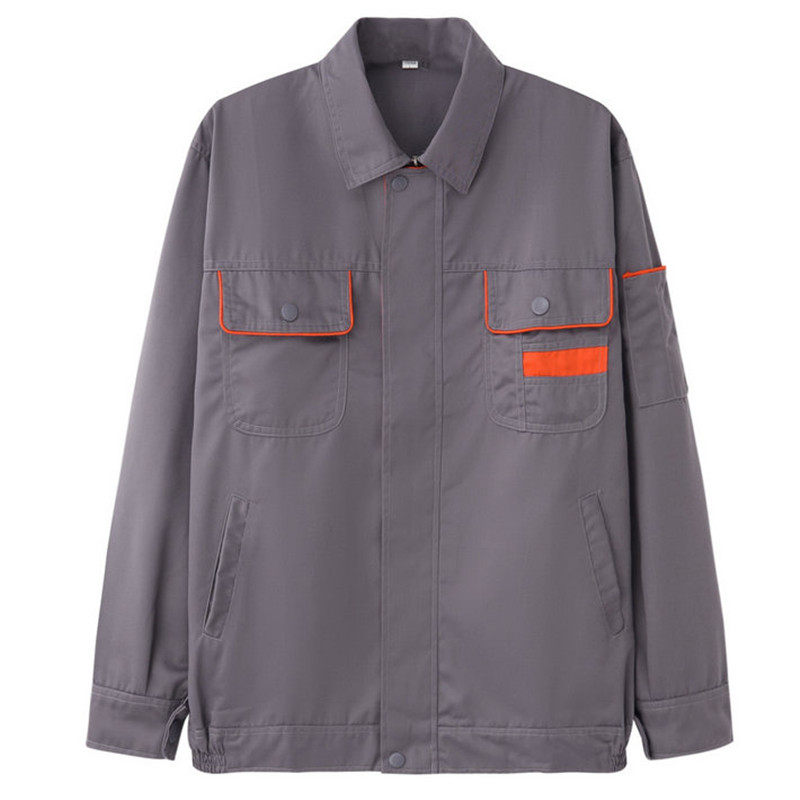工作服套装男女长袖春秋冬季上衣工人工厂工地服汽修服工装劳保服