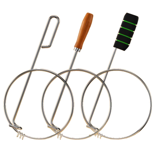 滚铁环儿童玩具小学生成人老式推铁环滚铁圈扁铁环圈80后怀旧玩具