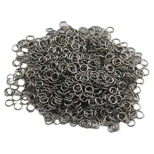 开口圈小圆环连接圈金属链圈diy手工制作材料包镀金保色KC金配件